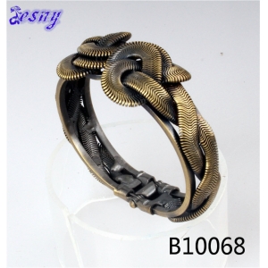 kit elastic antique copper metal snake chain skin bracelet B10068