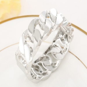 men s gold chain elastic stainless steel bracelet B10094