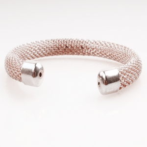 saudi gold jewelry twisted wire cuff bangle bracelet B10140