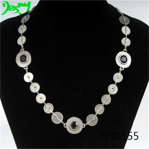 turkish fashion dollar diamond choker chain necklace N90155