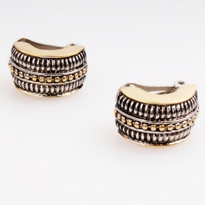 wholesale jhumka style luna indian clip on earrings E30050