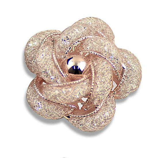 2018  Brooches Fashionable and Refined Hollow-Out Breastpin Rose Gold Color for Girls Ladies and Women