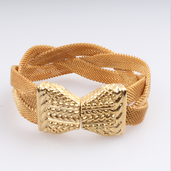 2018 Hot Selling Jewelry  Professional Manufacturer in China Zinc Alloy Gold Artificial Bracelet for Women