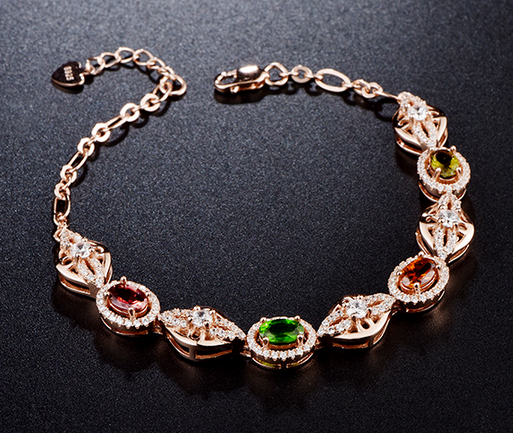 Custom Natural Crystal Gemstone Bracelet Bangle Manufacturer China