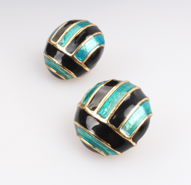 Elegant European Round Alloy Earrings Female Fashion Women Jewelry Accessories Party