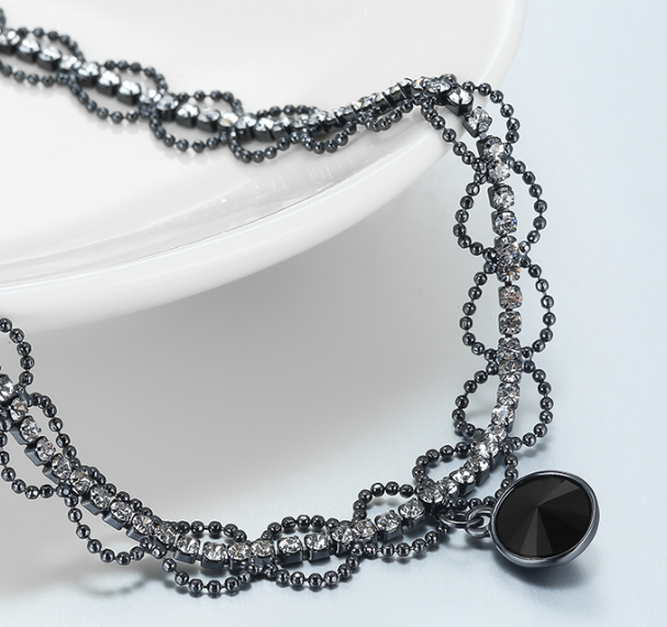 Factory Price Minimum Order Quantity Black Choker Necklace Manufacturer in China