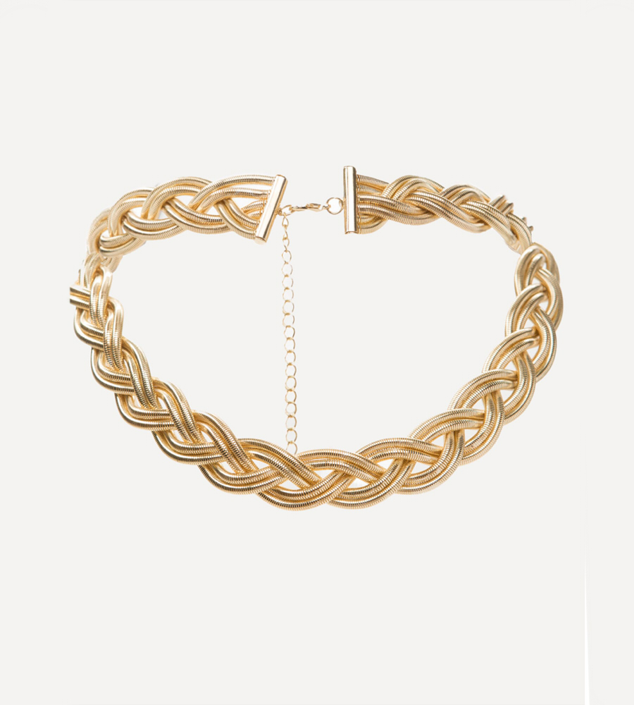 Accessoires de mode collier de la personnalité de la femme Elements Vintage simple serpent chaine collier