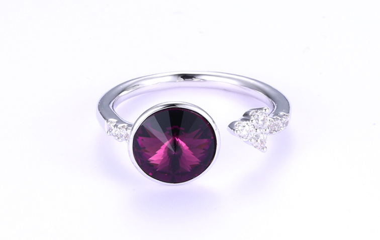 Gold Engagement Jewelry Ring Saudi Arabia Fashion Wedding Ring Jewellery Finger Ring