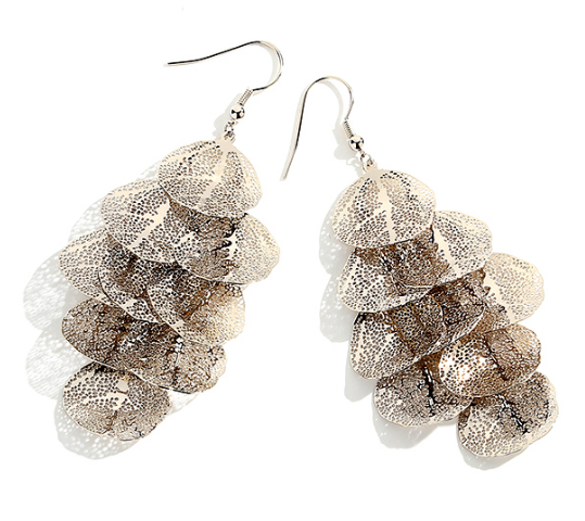 High Polish Gold Plating 14K 925 Silver Needle Stud Earrings Manufacturer in China