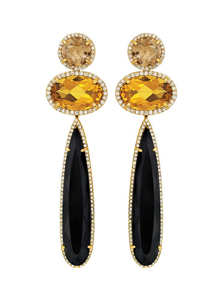 الأزياء ذات الجودة العالية والمجوهرات الحجرية الطويلة الأقراط قلادة للنساء, زفاف موضة أزياء العقارية الزفاف تتدلي طويلة القرط المجوهرات