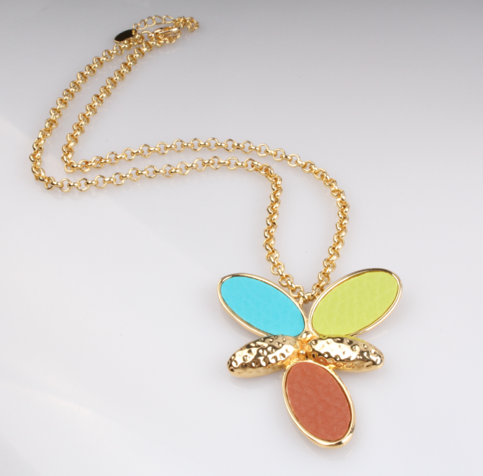 New Design Alloy  Pendant Necklace Butterfly Style with Good Quality  Necklace for Girls
