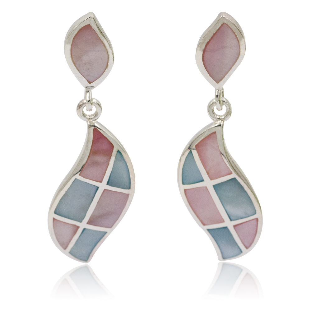 Wedding stud jewelry custom made 925 Sterling silver Dangle earring