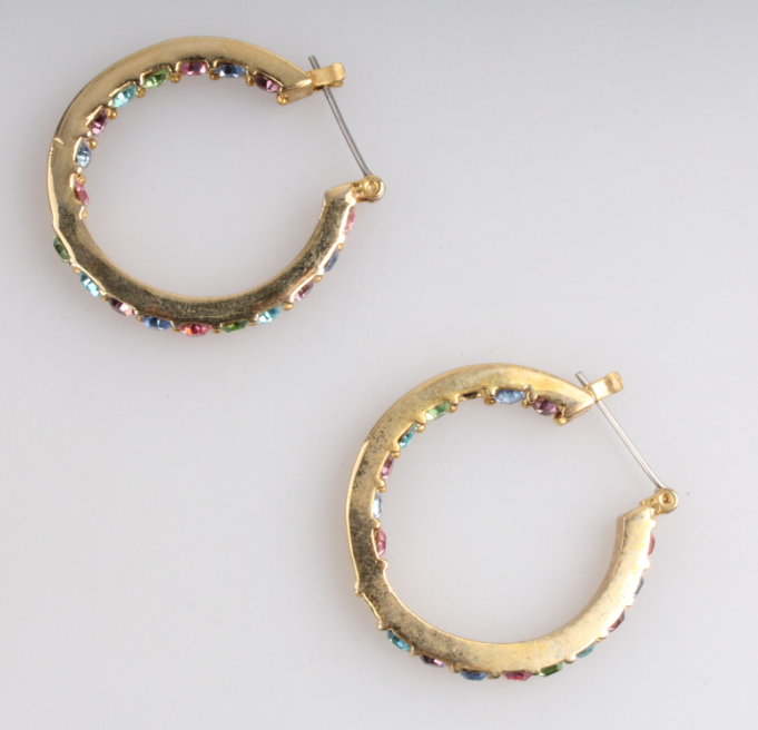 Wholesale 14k Earring Plated Gold Copper Earring Best Selling Woman Hoops Earrings