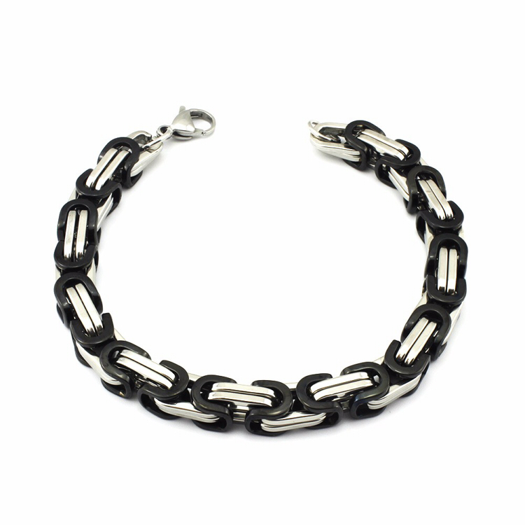 Wholesale made in China bracelet high quality men 316 L stainless steel bracelets, new bracelets in titanium jewelry