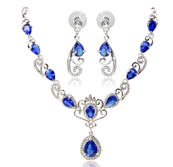 Woman 925 sterling silver&gold plated women jewelry set manufacturer