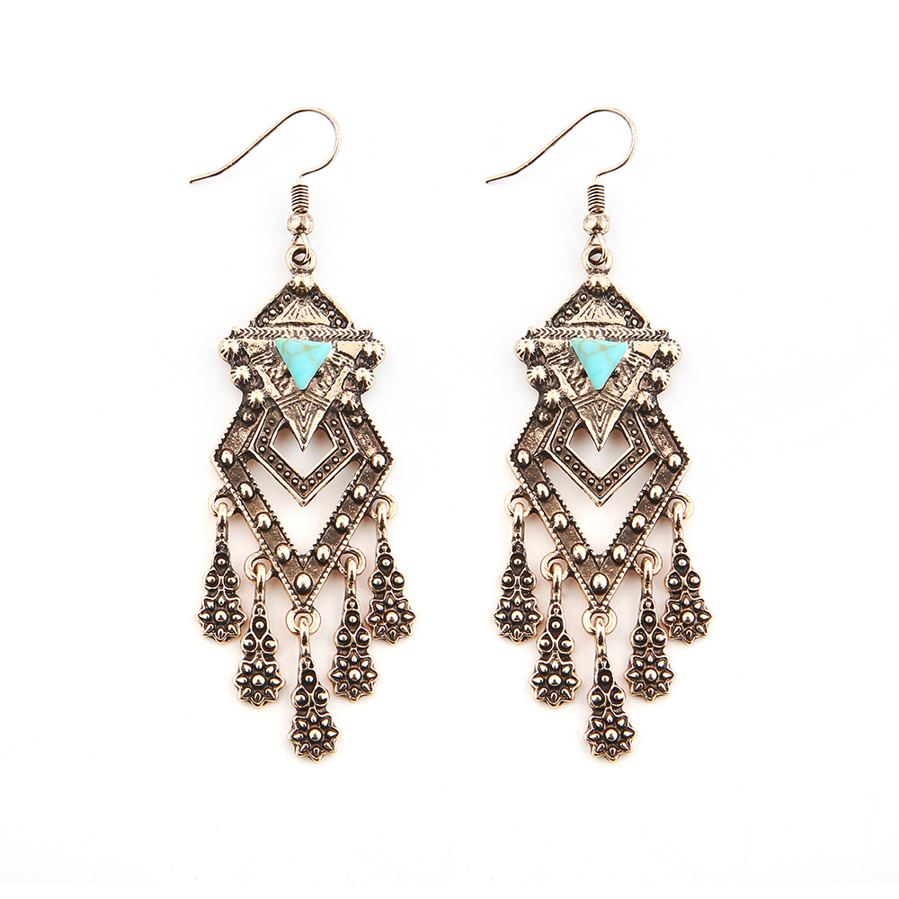 批发顶部设计耳环, 合金看中钩耳环女孩时尚首饰设计古董耳环为妇女