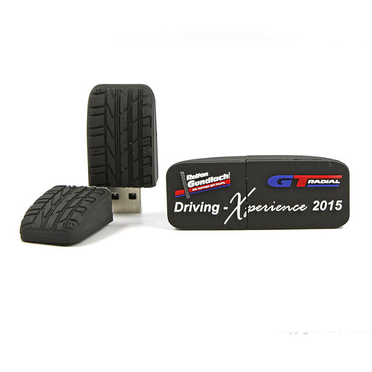Bulk custom design personalizzato logo pvc usb 2.0 flash drive per regalo promozionale