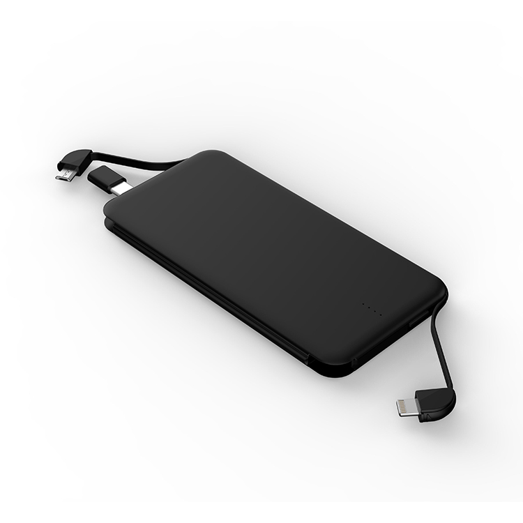 カスタムロゴスリムクレジットカード電源銀行10000 mah