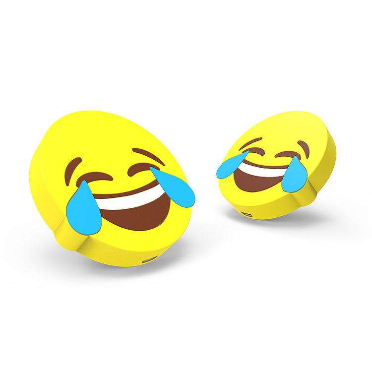 Funny OEM Design Emoji PVC Wireless Charging Pad Supplier