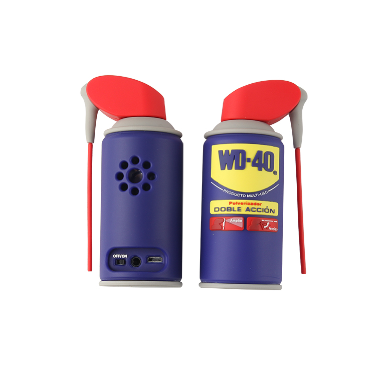 Pesonalisedロゴデザイン防錆剤moldel pvcワイヤレスbluetoothスピーカードイツ語