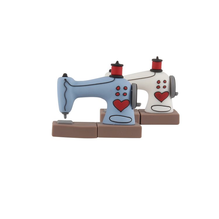 ミシンカスタムデザインラバーメモリースティックusbフラッシュドライブ