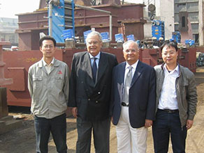 CUSTOMER IS VISITING OUR FACOTRY