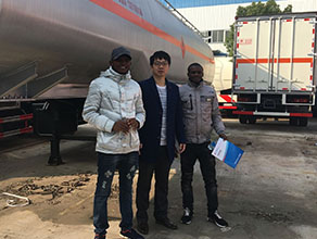 CUSTOMER FROM ETHIOPIA IS FOR OIL TRUCK