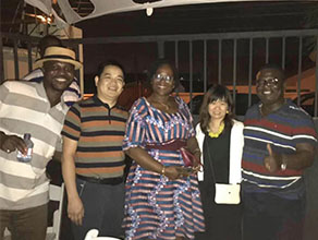 GO TO GHANA TO VISIT OUR CILENT