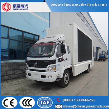Aumark 4x2 mobile LED truck sa P5, P6, P8 screen supplier
