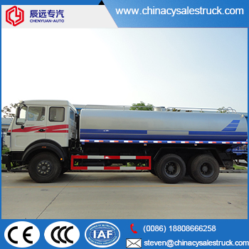 Beiben brand 16-20cbm water transport sprinkler tanker truck supplier