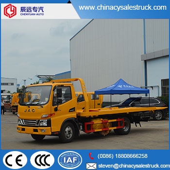 Более дешевая цена 4x2 подержанная платформа для перевозки троллейбусов в Китае