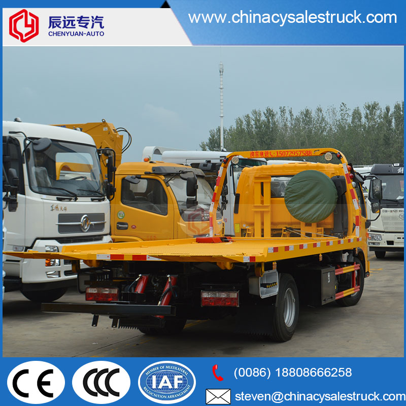 Cheaper price 6 tons wrecker tow vehicle supplier in china