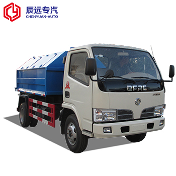 DFAC 4X2 pequeña fábrica de camiones recolectores de basura sellada