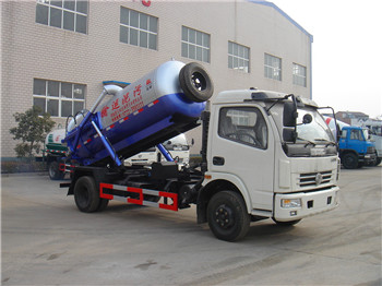 DongFeng brand 4cbm sewage suction Truck supplier sa china