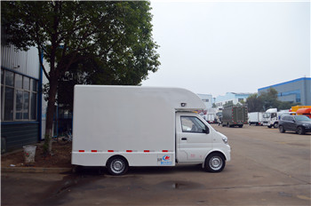 东风4x2迷你移动新型食品卡车在中国销售