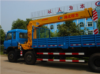Dongfeng 6x2 Driver 10 toneladas de grúa con fábrica de camiones en China