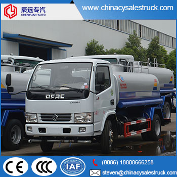 دونغفنغ العلامة التجارية سعر خزان المياه 5cbm السيارة