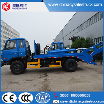 Dongfeng brand unloadable garbage truck supplier in china