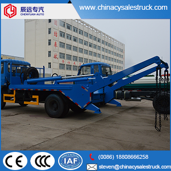 Dongfeng brand unloadable garbage truck supplier in china