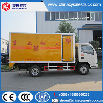 Mahusay na kalidad 5 tonelada ng van delivery truck ang gumagawa sa china