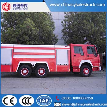 HOWO 6000L поставщик пожарных машин в Китае