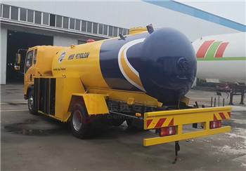 5.5cbm propane butane propane mobile filling lpg dispenser truck