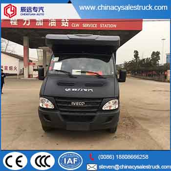 Tagapagtustos IVECO BRAND 4x2 mobile kitchen truck, food truck factory
