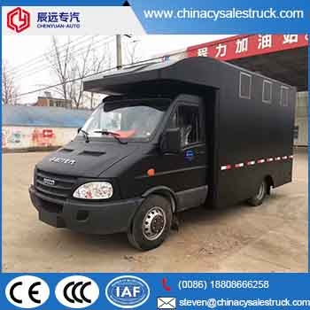 Tagapagtustos IVECO BRAND 4x2 mobile kitchen truck, food truck factory