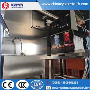 Tagapagtustos IVECO BRAND 4x2 mobile kitchen truck, food truck factory