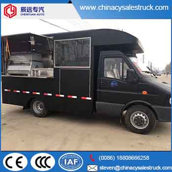 Tagapagtustos IVECO BRAND 4x2 mobile kitchen truck, food truck factory