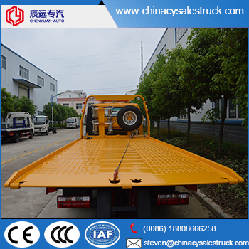 JAC 4X2 rhd flatbed wrecker tow truck for sale