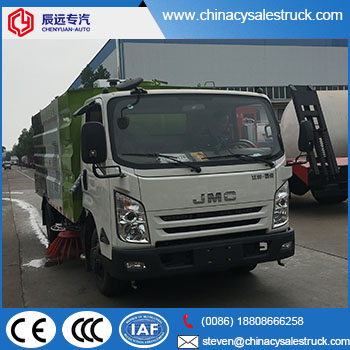JMC bagong estilo 5.5cbm kalsada sweeper truck supplier na ginawa sa china