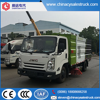 JMC bagong estilo 5.5cbm kalsada sweeper truck supplier na ginawa sa china