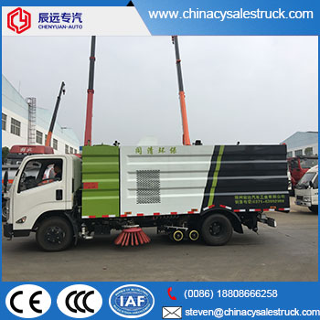 JMC bagong estilo 5.5cbm kalsada sweeper truck supplier na ginawa sa china